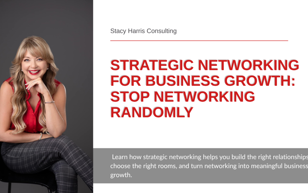 Strategic Networking for Business Growth: Stop Networking Randomly